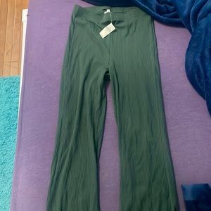 Green bell bottoms